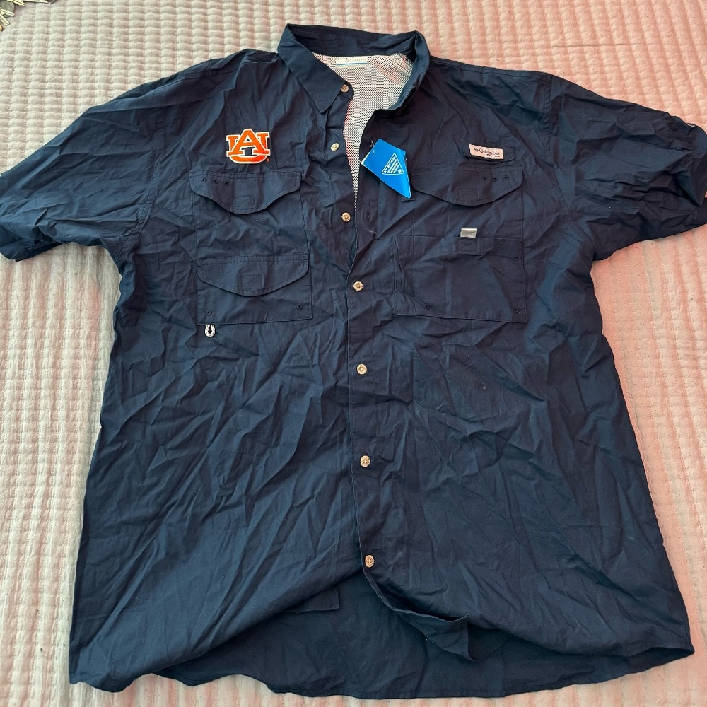 Auburn PFG Button Up